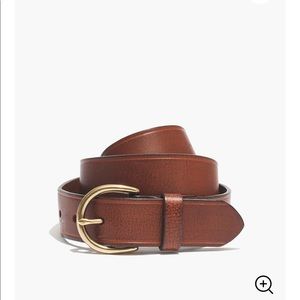 Madewell leather belt